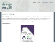 Tablet Screenshot of design-on-call.com